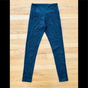 Mondetta Performance + Luxury blue gray workout leggings with pockets size XS